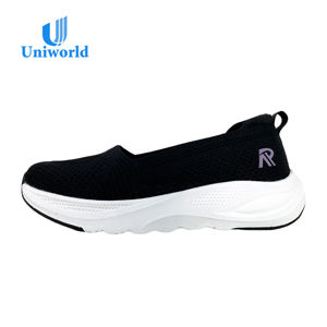 Uniworld Vietnam Wholesale - Chaussures à enfiler en maille effet pieds nus, chaussures décontractées sans couture pour le Pilates, l'enseignement, les voyages et un confort tout au long de la journée - Product Image 2