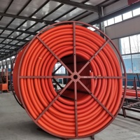 Conducto Óptico Corrugado de HDPE COD, 4 Subconductos, Conducto Flexible para Telecomunicaciones Subterráneas, Alta Resistencia, Alta Presión, Fibra Ecológica