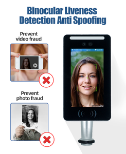 Sản phẩm kiểm soát truy cập sinh trắc học quay vòng cho phòng tập thể dục, tham dự nhận dạng khuôn mặt và hệ thống - Product Image 5