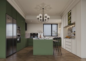 Isole da <span class=keywords><strong>Cucina</strong></span> per Esterni in Legno Massello <span class=keywords><strong>Verde</strong></span> Stile Americano Vintage, Personalizzate e Completamente Assemblate in Fabbrica - Product Image 6