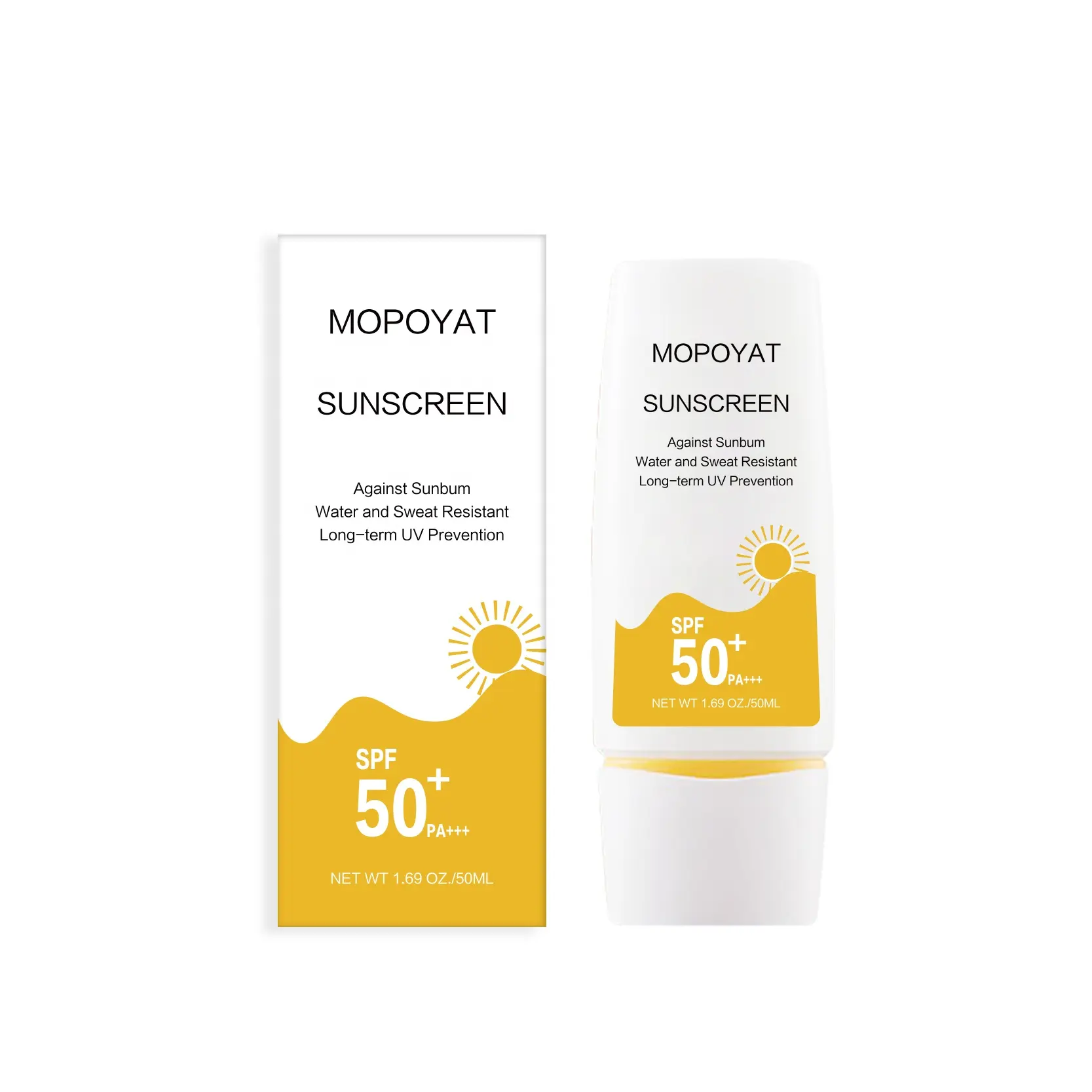 Wholesale MOPOYAT Sun Cream Natural Private Label Face Skin Care Whitening Sunblock Sunscreen Lotion Sunscreen Cream
