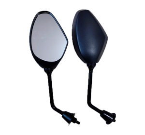 Pour remplacement de scooter et de moto de rétroviseurs plaqués argent de 8mm pour cyclomoteurs <span class=keywords><strong>50cc</strong></span> à 250cc - Product Image 2