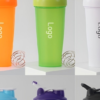 Offre Spéciale – Gourde de Sport Portable en Plastique Type Paille pour Gym et Activités Extérieures, Bouteille de Protéines Sans BPA Anti-Fuite