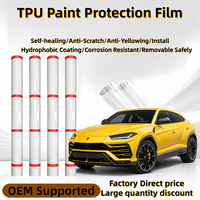 Speedmod 8.5mil TPU PPF Film Gloss Berkualitas Tinggi Self Healing Hidrofilik Elastis Harga Terjangkau Pelindung Cat untuk Film Mobil