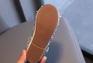 2023 nuove scarpe basse per bambini capodanno rosso bambini PU scarpe brillanti vestono la scuola delle ragazze - Product Image 3