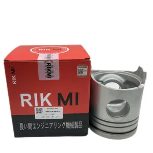 RIKMI Quality Piston 6D24 for Mitsubishi Diesel Engine machinery engine parts ME152652 engine repair kit Factory direct