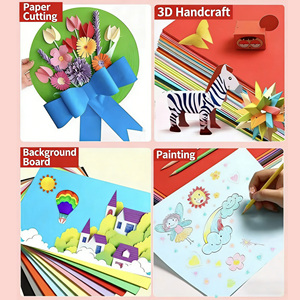 <span class=keywords><strong>Papier</strong></span> <span class=keywords><strong>Bristol</strong></span> coloré 100 feuilles/paquet Multi-GSM pour le <span class=keywords><strong>dessin</strong></span>, l'illustration, les invitations de mariage et la création de cartes - Product Image 5