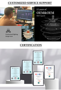 Hochwertige Bambus faden Kronleuchter Villa Wohnzimmer Esszimmer Beleuchtung Schalter Steuerung LED Pendel leuchte - Product Image 5