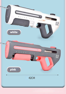 Yetişkinler için elektrikli su tabancası manuel otomatik su fışkırtma tabancası oyuncaklar uzun menzilli açık yaz oyuncaklar çocuklar için - Product Image 3