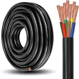 7 Way 14 Gauge Trailer Cable PVC Insulation Heavy Duty Cable