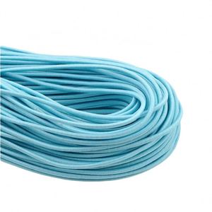 Cuerda Elástica de Poliéster y Spandex de 1 mm, Pre-atada, de Alta Elasticidad, en Cualquier Color, Lazo Elástico para Teléfono, Látex de Tailandia - Product Image 2