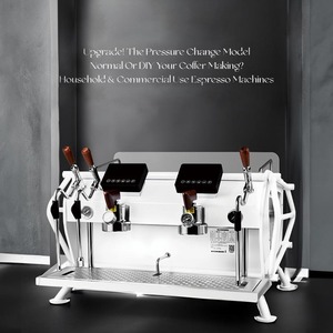 ماكينة قهوة آلية تجارية ماكينة لتحضير الشراب ماكينة لتحضير الشراب برأس مزدوج مع كوب سكايك - Product Image 6