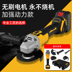 Hi-Spec 20V Cordless Angle Grinder Brushless 12000 RPM Aluminum Alloy General Purpose Grinding Polishing Tool - Product Image 4
