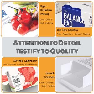 Nouvelles boîtes en carton à fond à clipser, personnalisées, uniques et haut de gamme, pour vêtements - Product Image 5