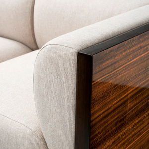 Italian Style Luxury Solid <strong>Wood</strong> <strong>Frame</strong> Fabric <strong>Sofa</strong>, High-End 3-Seater <strong>Sofa</strong> for Villa &amp; Living Room, Direct Factory Customizable - Product Image 6