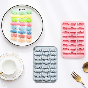 Molde de Silicone para Doces em Formatos Variados, Molde de Chocolate e Goma, Molde de Silicone para Resina Epóxi e Artesanato DIY - Product Image 3
