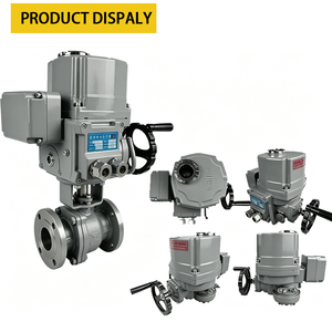 Actuador de Válvula Motorizado Eléctrico de Cuarto de Vuelta con Clasificación Exd <span class=keywords><strong>II</strong></span> BT4 para Entornos Peligrosos - Product Image 2