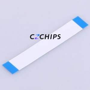 JS10A-15P-100-4-8 FFC Cable (Flexible Flat Cable) P=1mm Connector 15P 1mm 0.3mm Non-Inverting - Product Image 2