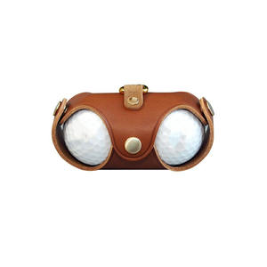 Étui de rangement vintage élégant en cuir PU pour télémètre de <span class=keywords><strong>golf</strong></span>, sac de ceinture portable personnalisé pour deux balles de <span class=keywords><strong>golf</strong></span>, idéal comme cadeau pour amis - Product Image 5
