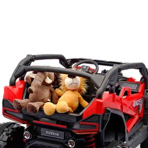 Elektroauto für Früherziehung Multifunktionales Ferngesteuertes Auto mit Lichtwechsel Vierradantrieb Elektrisches Kinderspielzeugauto - Product Image 5