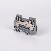 Bloc de déconnexion de test série UK URTK/S, ignifuge PA66, connecteur sur rail DIN pour armoire de commande industrielle