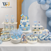 Présentoir de table pour desserts style crème, support décoratif pour gâteaux d'anniversaire et mariages, plateau à pâtisserie en fer forgé pour buffet froid et pause thé, Chine