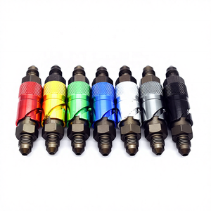 Adaptador de Acoplamiento Rápido de Aluminio/Acero AN3 para Línea de Freno Seco, Conector de Desconexión Rápida para Sistema de Embrague y Freno de Motocicletas de Competición - Product Image 1