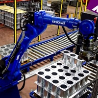 Robot Palletizing Beban Berat Robot Penanganan Industri YASKAWA GP180 untuk Industri Makanan, Kimia, dan Pupuk