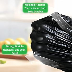 Bolsas de Basura Negras Pequeñas Huamaohengchun con Asas, Ideales para Excrementos de Perros y Gatos, Bolsas de Basura para Coche - Product Image 3