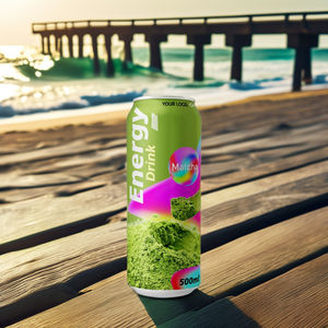 Booster d'énergie sans sucre, saveur fruitée au ginseng naturel, enrichi en taurine, vitamines et minéraux, faible en glucides et en matières grasses, marque distributeur - Product Image 2