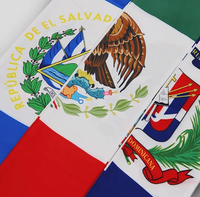 Étole de graduation moderne et écologique en polyester avec impression numérique, motif drapeau des Comores, design personnalisé, pour cadeaux de remise de diplôme