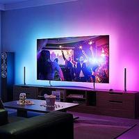 Kit de bande lumineuse LED Ambilight Joystar 4K 60HZ 100 pouces pour téléviseur, synchronisation HDMI 2.0, boîte RGBIC, 16 millions de couleurs, rétroéclairage 7m avec contrôle par application
