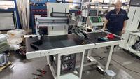 Impresora Automática de Serigrafía con Cinta Transportadora 4060 para Bolsas Tejidas de PP y Cajas de Papel