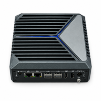 PC Industrial Intel Twin Lake N150 sin Ventilador, DDR5, Doble LAN, 8 USB, 2 COM, Aluminio, para Robótica, IoT, Visión Artificial, Computación de Borde