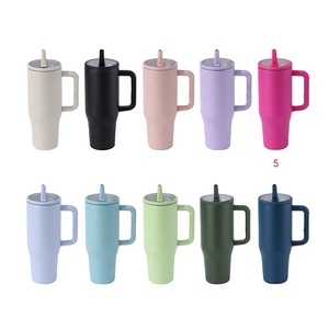Gobelet isotherme personnalisé avec logo, 40 oz, avec poignée, en acier inoxydable 304, tasse isotherme sous vide, gobelets isothermes en acier inoxydable 40 oz - Product Image 6