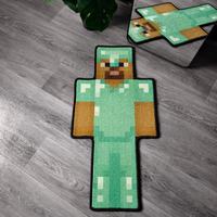 Mini World Pattern Teppich 3D-gedruckter Teppich Natürlicher Nylon-Boden teppich für Zuhause und Schlafzimmer