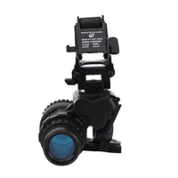 Braket Pemasangan Helm Olahraga untuk Monokuler Penglihatan Malam (NVG) dari Paduan Aluminium, Cocok untuk PVS7, PVS14, PVS15, PVS18