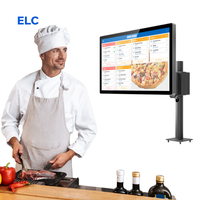 Pantalla Táctil Comercial para Cocina de 24 Pulgadas, 8+128GB RK3588S2 6 TOPS, Compatible con Varios Sistemas CMS de Software de Pedidos