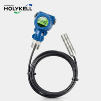 Sensor Level Holykell 316L Stainless Steel dengan Layar Lokal untuk Penyimpanan Bahan Bakar Minyak