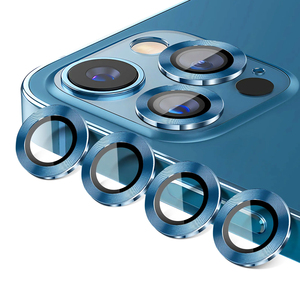 Per <span class=keywords><strong>iPhone</strong></span> <span class=keywords><strong>13</strong></span> 14 15 vetro temperato protezione dell'obiettivo del telefono cellulare trasparente Cover della fotocamera - Product Image 3