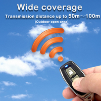 Télécommande universelle pour portail de garage et porte de stationnement 433 MHz, duplicateur face à face avec code roulant pour télécommande de serrure