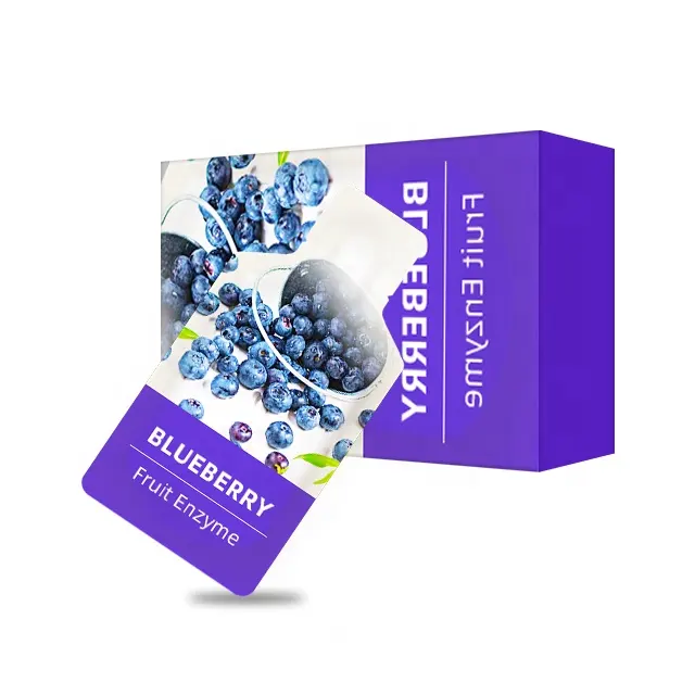 Minuman OEM Makanan Ringan Kesehatan Minuman OEM Minuman Enzim Blueberry OEM Soft Bag Perusahaan Minuman