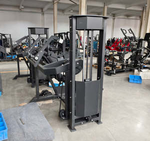 Presse à bras de gymnastique professionnelle broche d'entraînement de force musculaire arrière chargée <span class=keywords><strong>Machine</strong></span> de pull Lat sélectorisée - Product Image 5