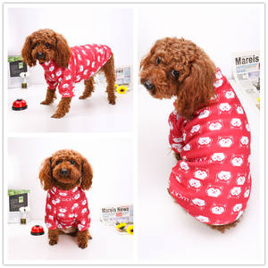 Nova Roupa Fofa para Pet com Estampa de Desenho Animado Suéter Quente de Duas Pernas para Outono e Inverno Roupas para Cães e Gatos Roupas para Bulldog Francês - Product Image 3