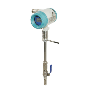 Débitmètre massique à section variable thermique 24VDC pour gaz N2 et air, en acier inoxydable SS304RN2, avec support OEM et connexion par insertion pour gaz sec - Product Image 3
