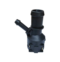 Conector de Tubería de Agua para Refrigerante 1K0122291C Compatible con VW Golf5/6 Magotan CC Sagitar Beetle Audi Octavia Superb EA888 Gen2 1.8/2.0T