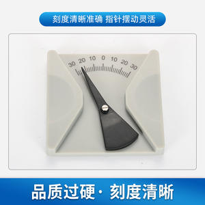 Règle d'angle en plastique 69x69mm pour la mesure des lunettes, outil avec graduation graduée pour un alignement et un ajustement de précision - Product Image 4