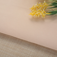 Tissu en velours floqué, base non tissée robuste pour doublure de fond de boîte à bijoux, vente en gros usine