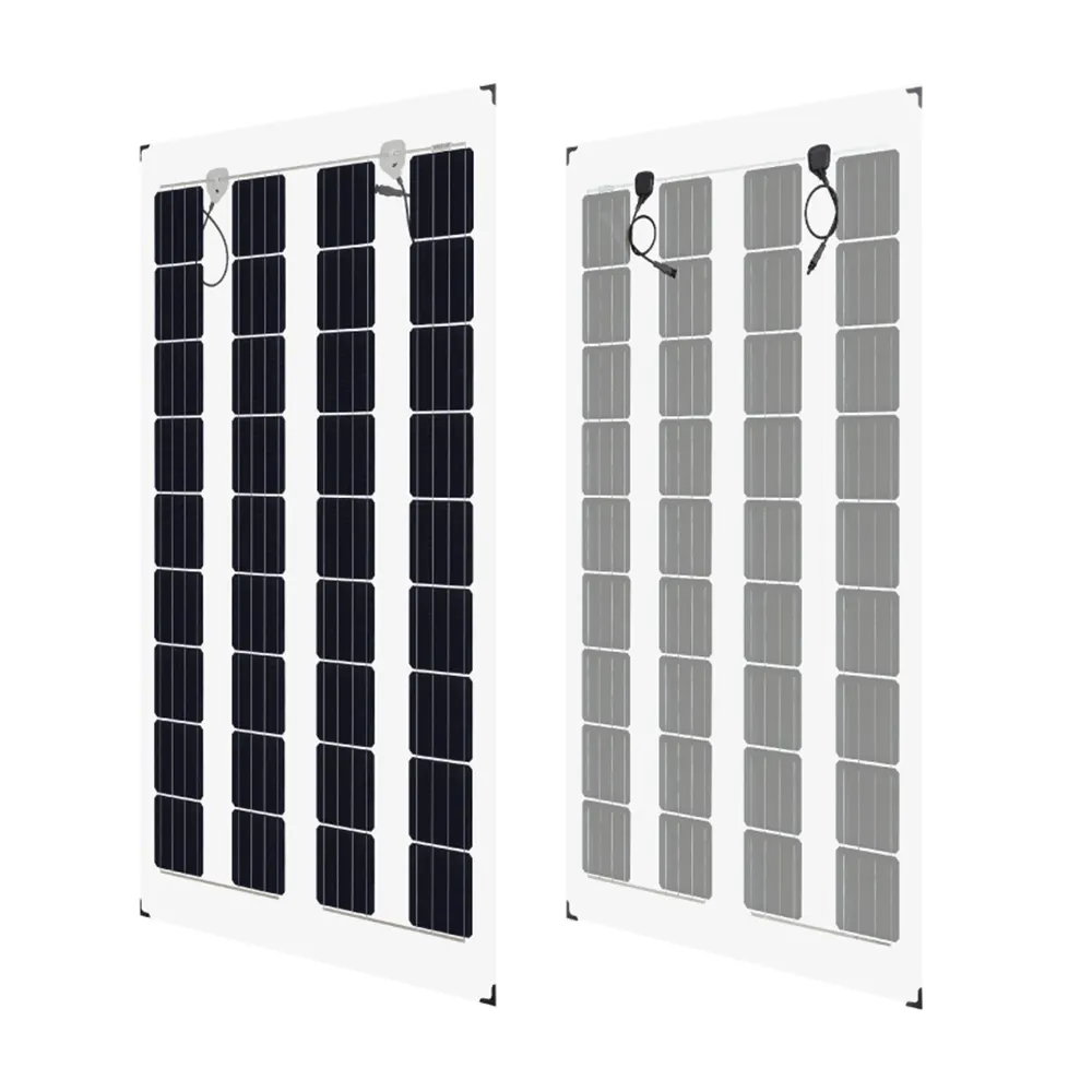 Double Glass Solar Greenhouse Solar Panels Transparent Solar Cell Panel BIPV Solar Panel