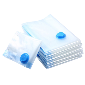 Складной вакуумный пакет для хранения, большой, герметичный, экономит место, легкий, многофункциональный, для одежды, обуви, бытового использования, с клапаном - Product Image 1